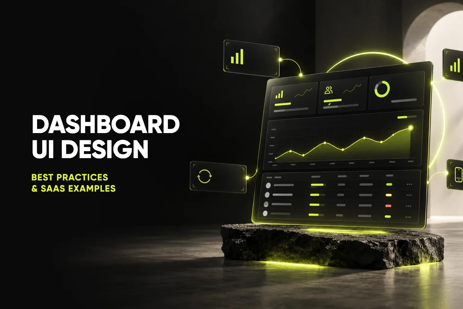 Dashboard UI Design: Best Practices and Examples for SaaS Products
